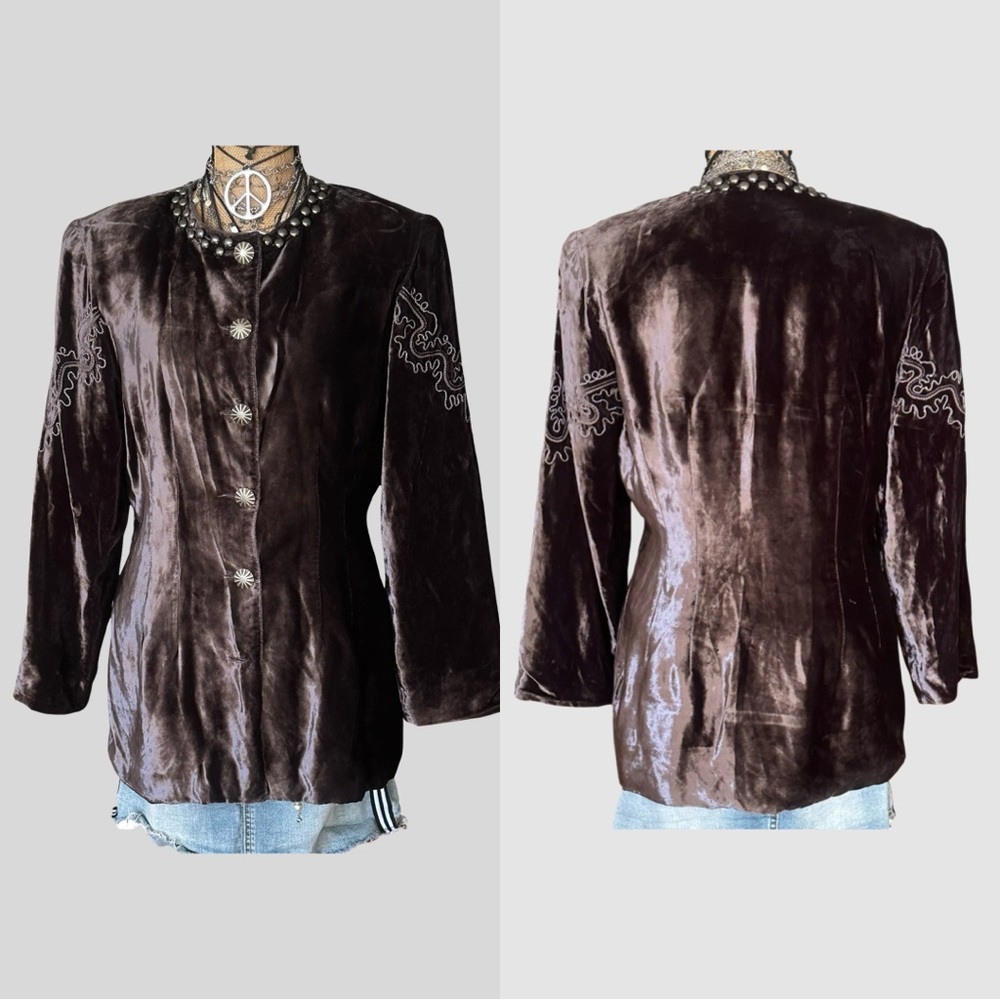 SADDLE RIDGE VINTAGE COLLECTION women's Western Brown Jacket - SIZE 11-12
